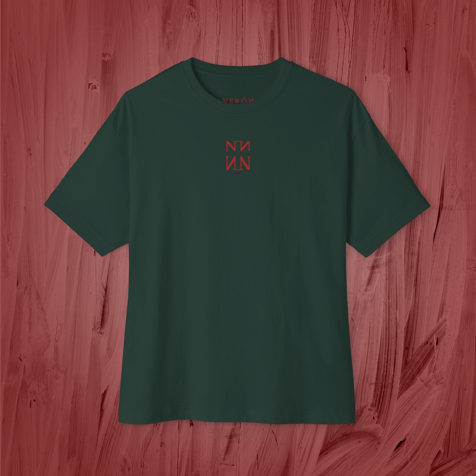 Artistic Unisex Oversized Boxy Tee - Casual Fashion, Graphic Tee, Statement Top, Trendy Clothing, Unique Gift Idea