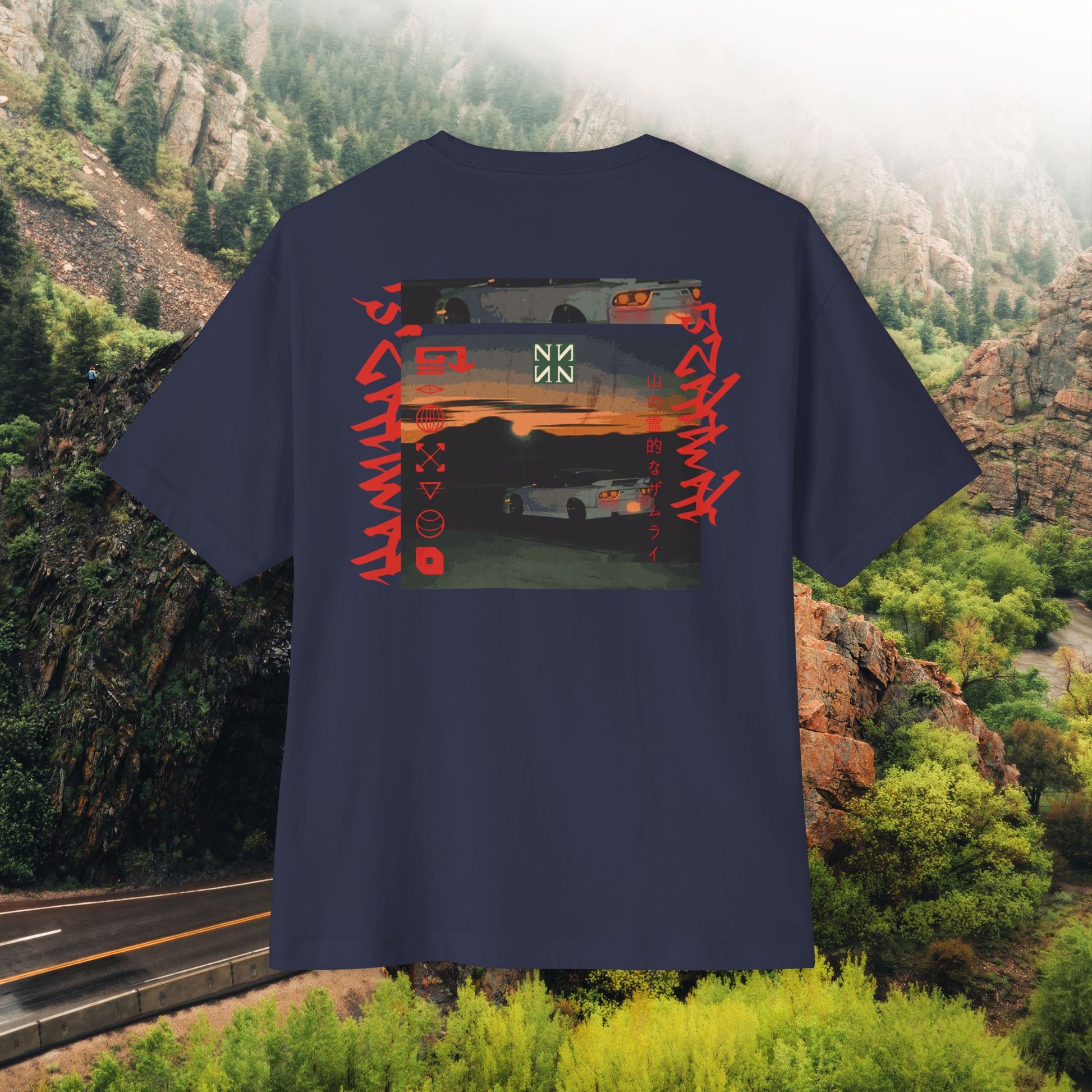 Unisex Boxy Graphic Tee - Cozy Streetwear, Casual Style, Perfect for Gifting, Outdoor Adventures, Everyday Vibes