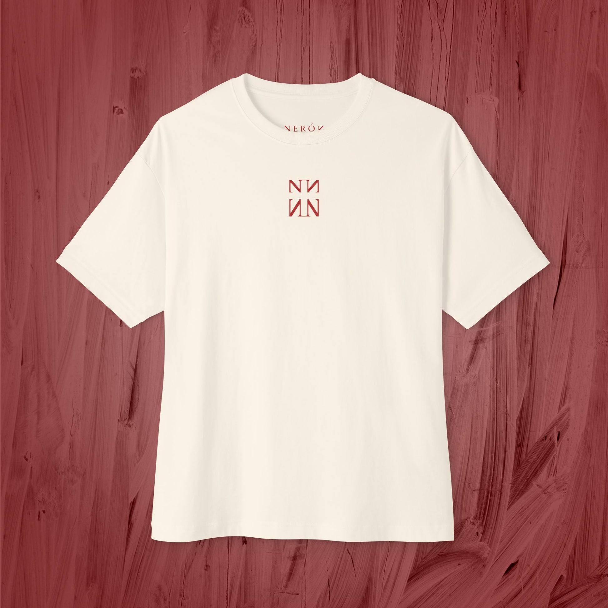 Unisex Oversized Boxy Shirt, Dracula.-Red colection