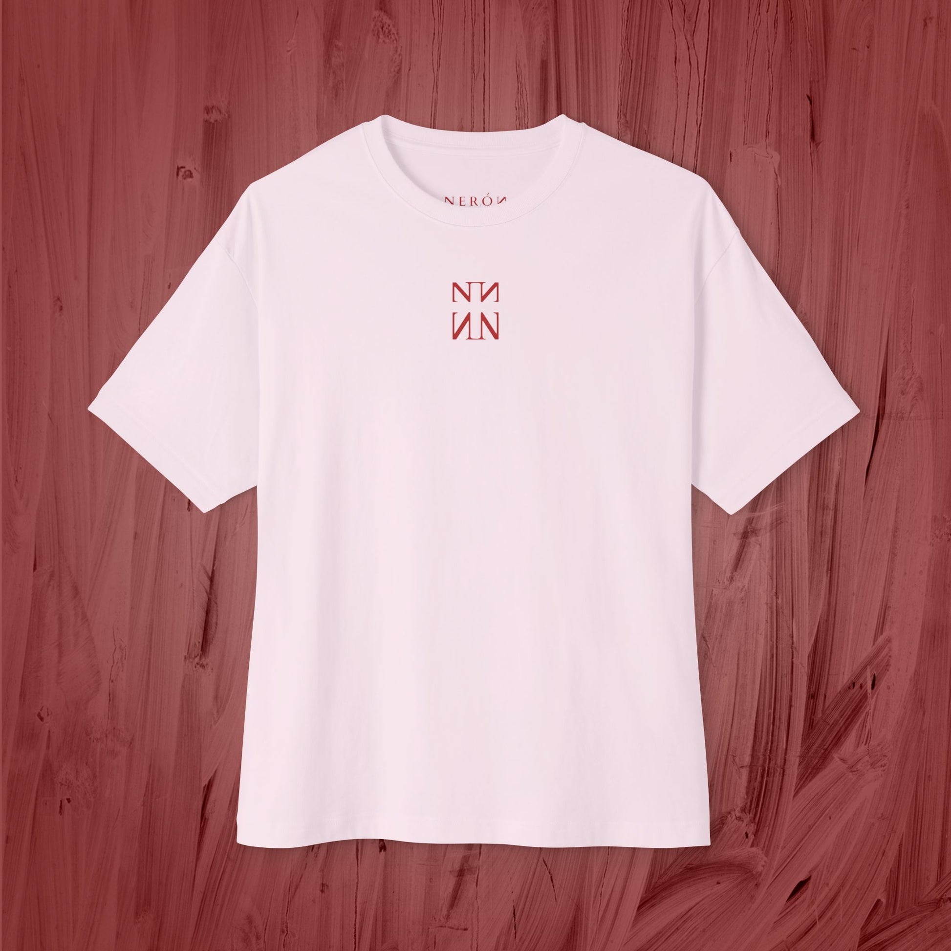 Artistic Unisex Oversized Boxy Tee - Casual Fashion, Graphic Tee, Statement Top, Trendy Clothing, Unique Gift Idea
