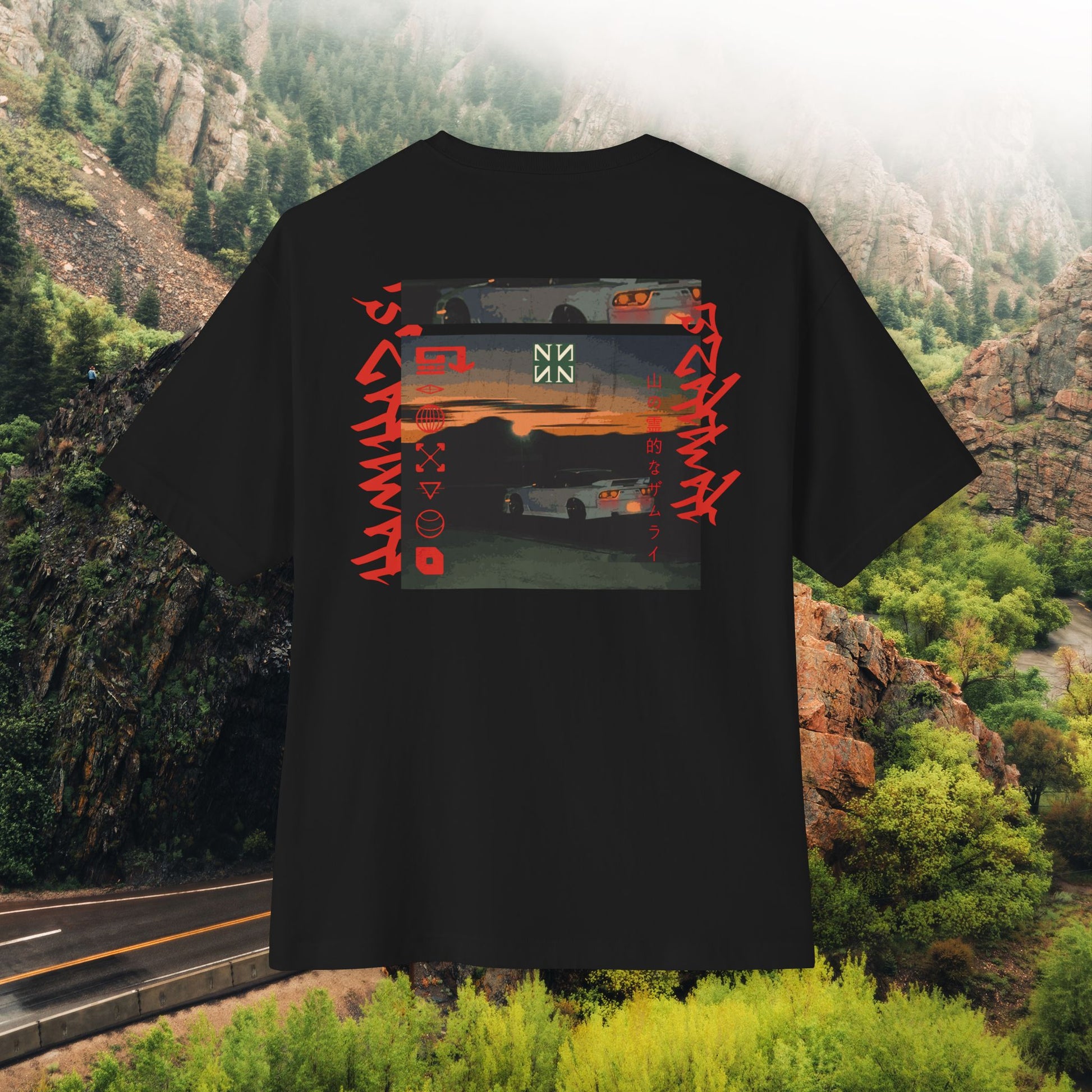 Unisex Boxy Graphic Tee - Cozy Streetwear, Casual Style, Perfect for Gifting, Outdoor Adventures, Everyday Vibes