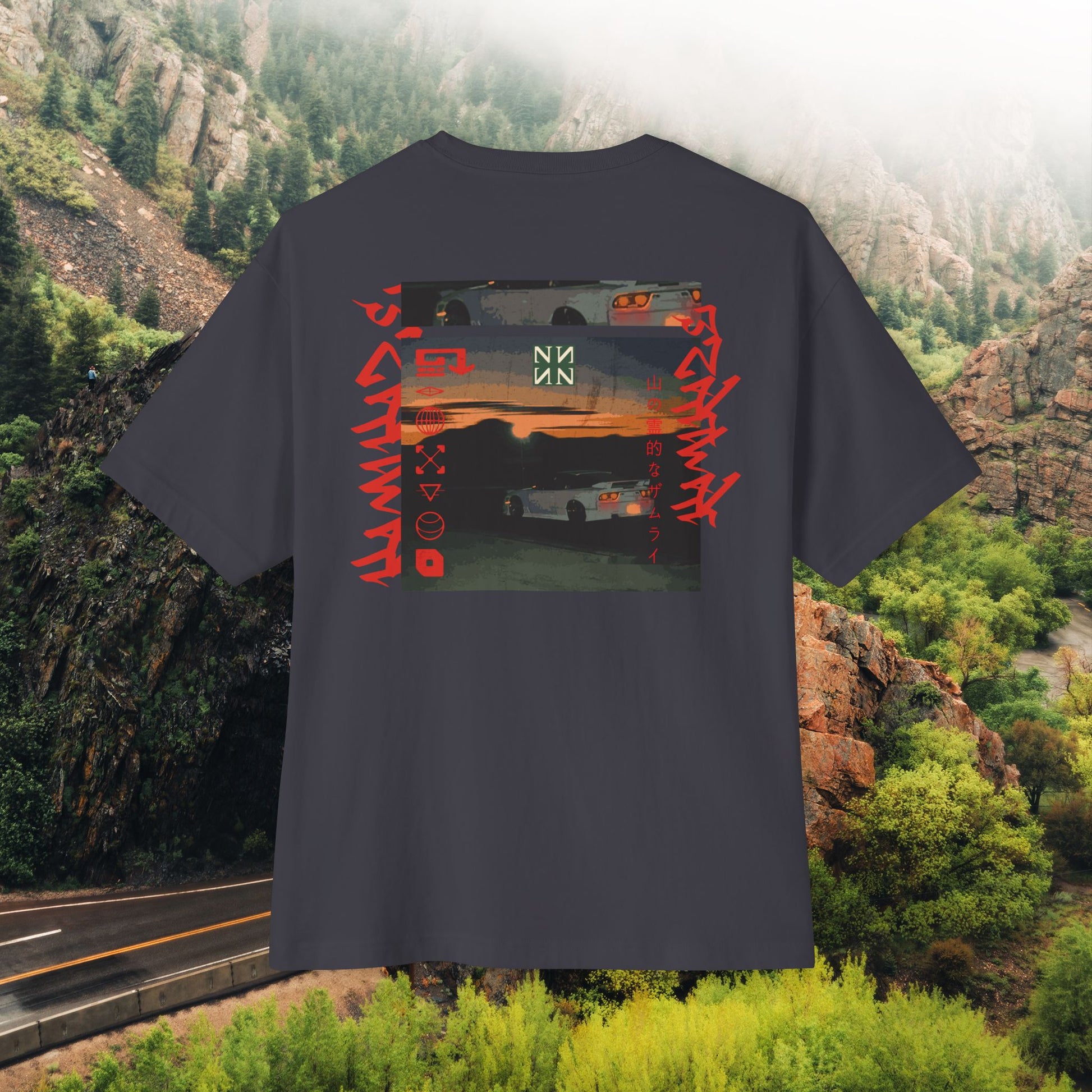Unisex Boxy Graphic Tee - Cozy Streetwear, Casual Style, Perfect for Gifting, Outdoor Adventures, Everyday Vibes